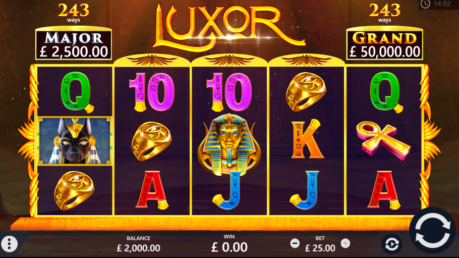 play luxor game online free
